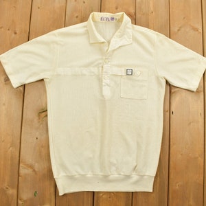 Vintage 1980s NAYA Pocket Polo Shirt / Vintage Polo Shirt / 80s Shirt / Polo Shirt / Retro Fashion / Casual