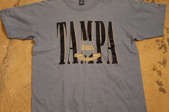 Vintage 1990s University Of Tampa Champion T Shir… - image 3
