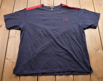Camiseta vintage de los años 90 de Polo Jeans Co Ralph Lauren / Estampado gráfico / Años 80 / Años 90 / Estilo urbano / Estilo retro / Camiseta Polo de los 90 / Hecha en EE. UU.