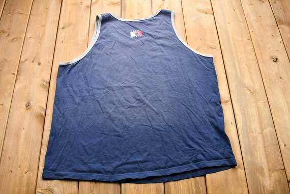 Vintage 1990s Tommy Hilfiger Tank Top / 90s Stree… - image 4