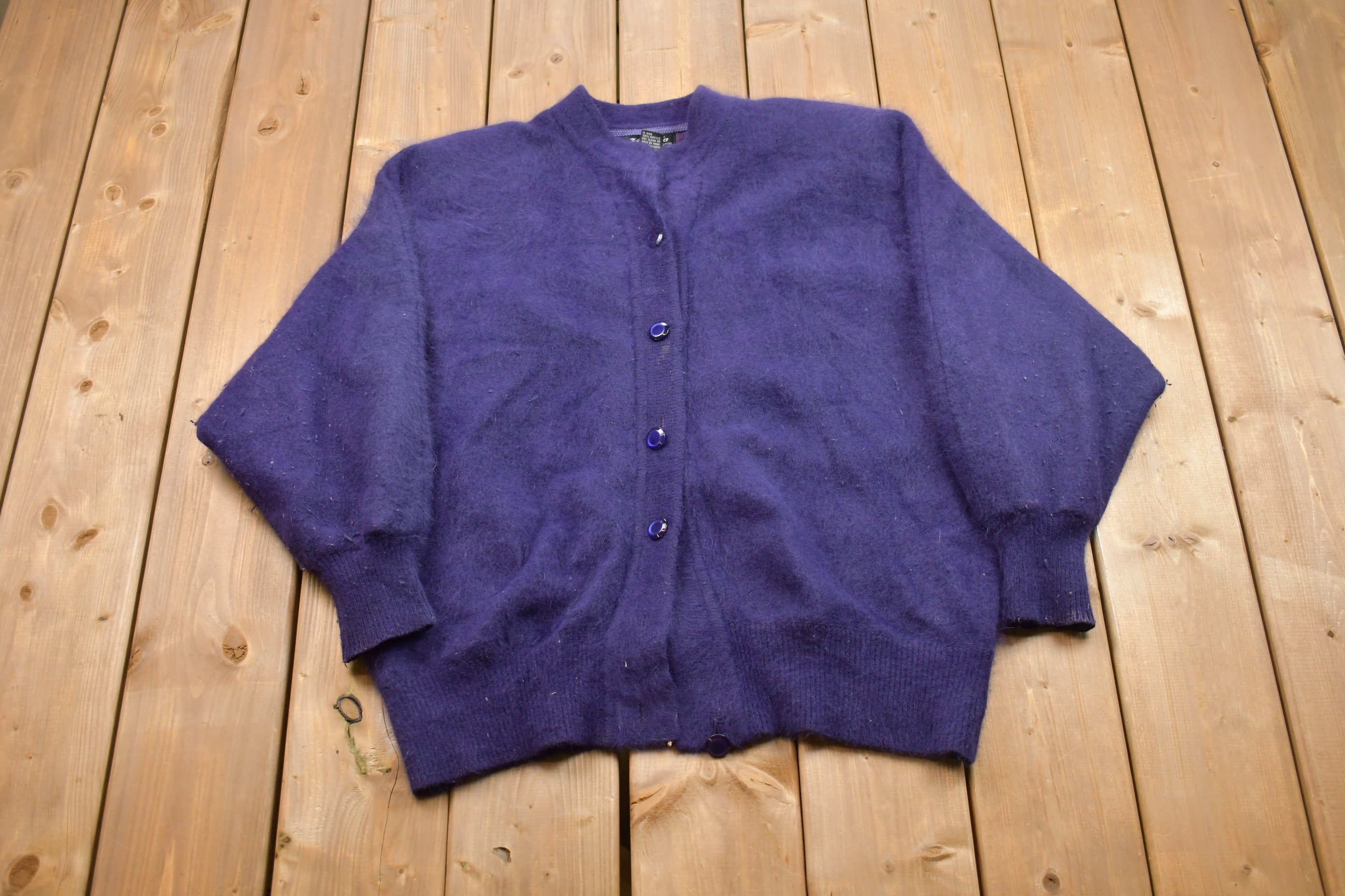Faux Mohair Sweater - Etsy UK