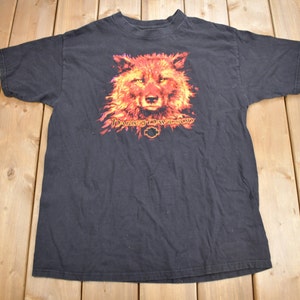 Camiseta vintage Widman Harley Davidson St. Louis, MO, año 2000 / Camiseta de lobo / Hecha en EE. UU. / Camiseta de motociclista / Camiseta de recuerdo