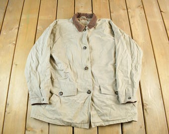 Vintage St John's Bay Workwear Jacket 2XL 90s Barn Coat Chore