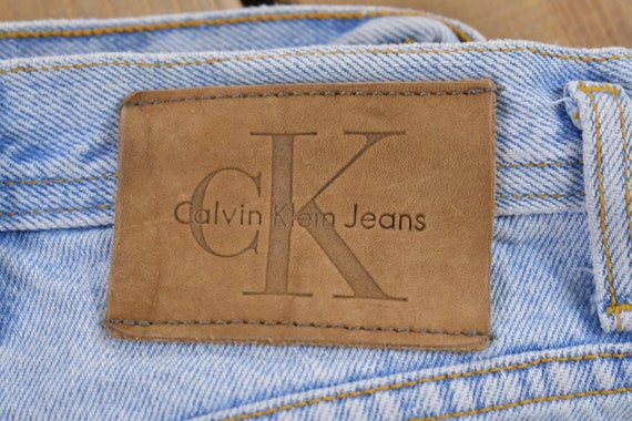Vintage 1990's Calvin Klein Jeans 29 x 30 / Made … - image 4