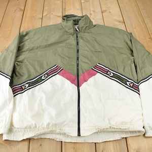 Vintage 1990s Head Color Block Windbreaker Jacket Size XL