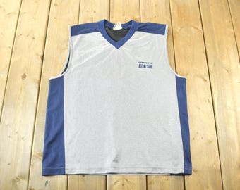 Vintage Converse All Star Jersey /  90s Jersey / Sportswear / Activewear / Brand Logo