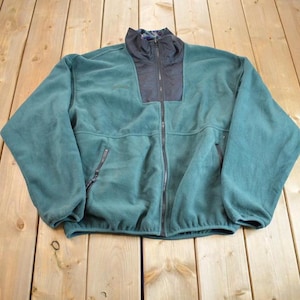 Vintage 1990s Columbia Fleece Sweater Made In USA