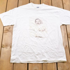 Vintage 1990s Baby Graphic T-Shirt / Graphic / 80s / 90s / Streetwear / Retro Style / Single Stitch / Made In USA / Baby Tee