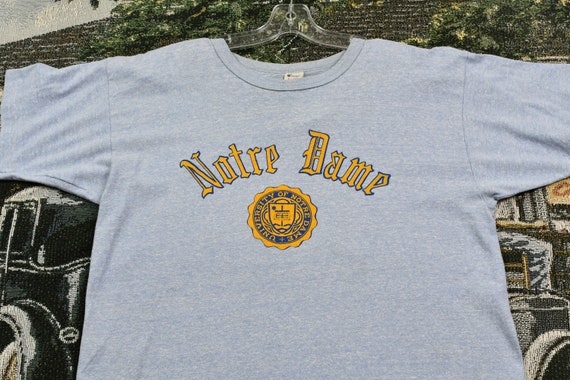 Vintage 1980s University Of Notre Dame Champion S… - image 3