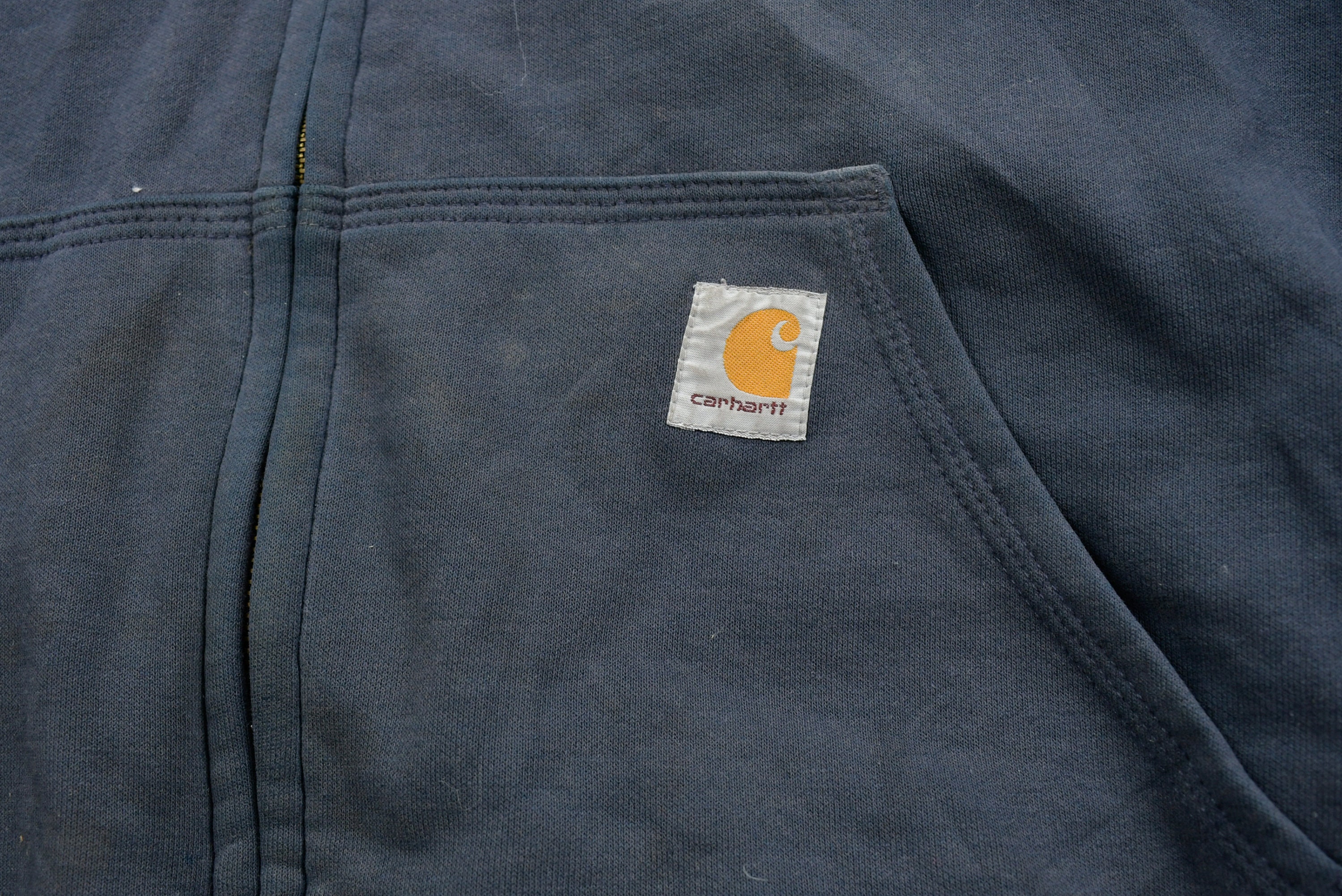 Vintage Early 2000s Distressed Carhartt Full Zip Fleece Lined - Etsy