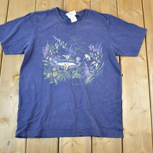 Vintage 1990s Northern Reflections Floral Souvenir Single Stitch 