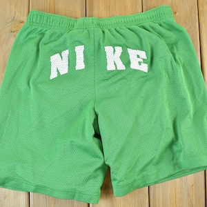 Vintage 1990s Nike Basketball Shorts / 90s Vintage Shorts / Vintage Summer Shorts / Made in USA / Swimwear