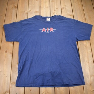 Vintage 1990s Nike Air T-Shirt / 90s Nike  / Vintage Streetwear / Graphic T Shirt / Athletic Wear / Made In USA