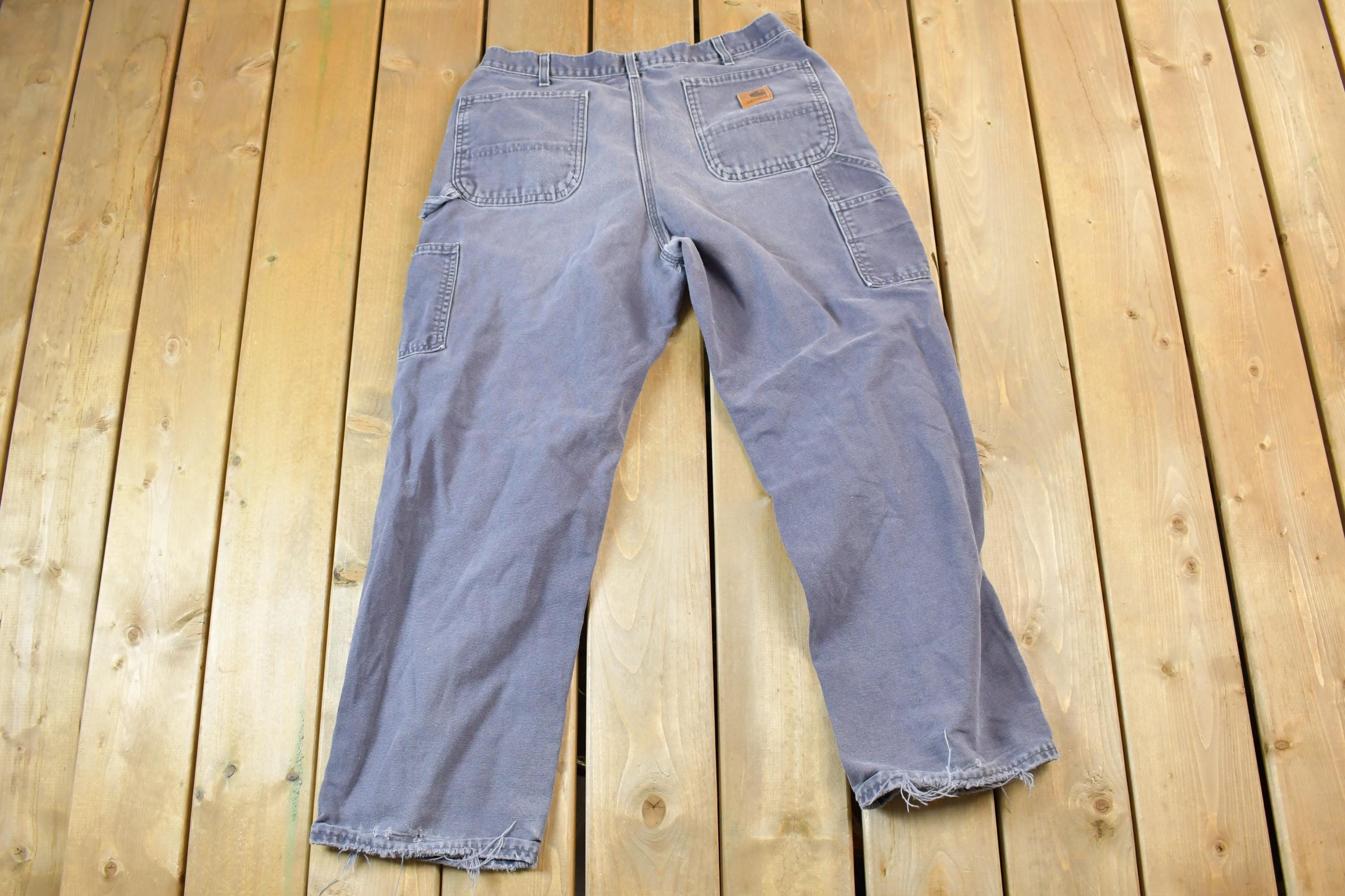 Vintage 1990s Carhartt Work Pants Size 36 X 30 / 90s Carpenter