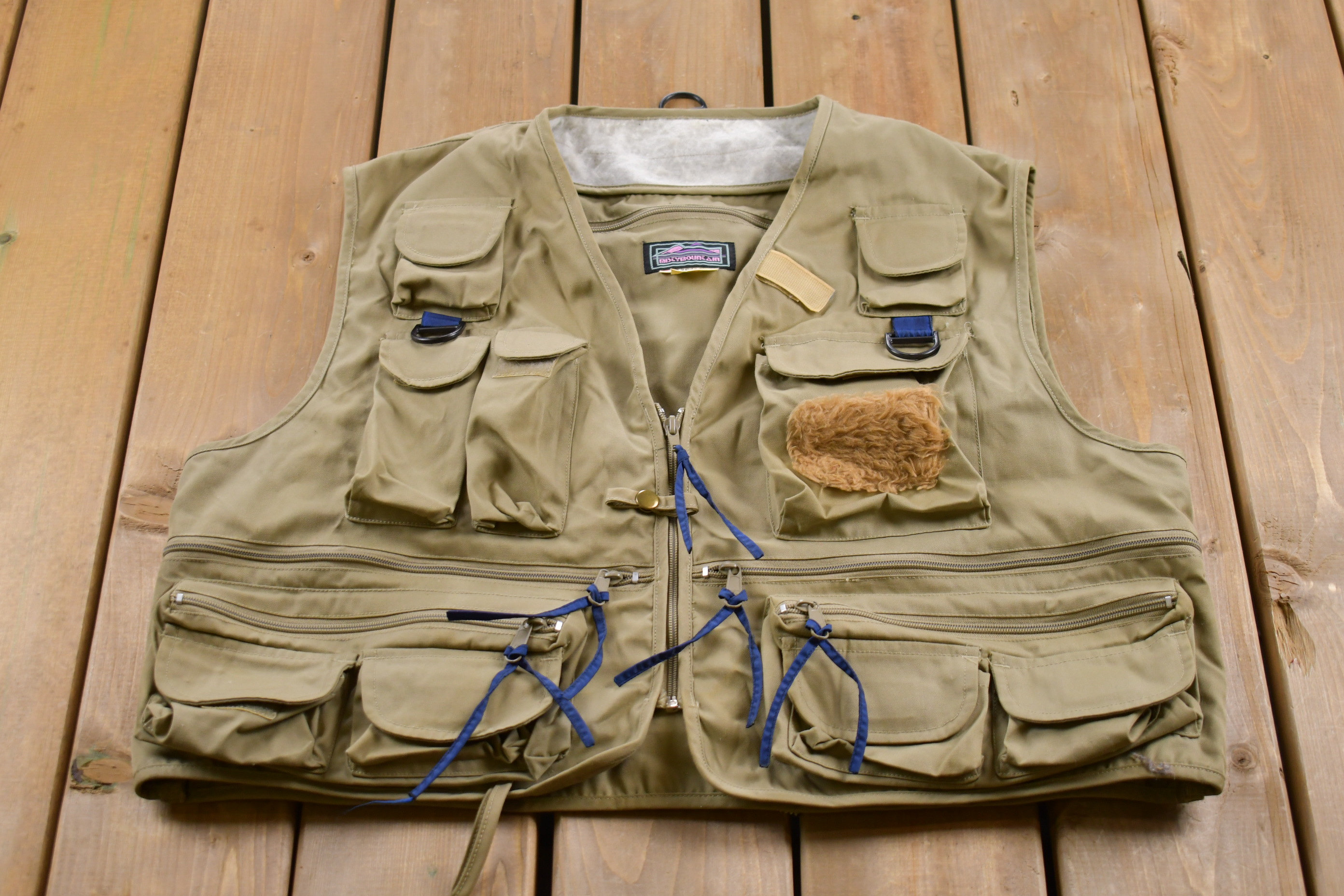 Vintage 1990s Misty Mountain Fishing Vest / Tactical Vest / Athletic Spring  Summer Sportswear / Streetwear / Athleisure / Fishing Vest
