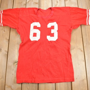 Vintage 1963 Elsass Football Jersey Shirt / Americana / Sportswear / True Vintage / 1960s Sporting Goods / Made In USA