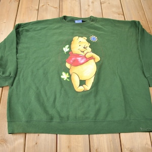 Vintage 1990s Winnie The Pooh Disney Crewneck Size Women&#39;s 4X / Vintage Sweatshirt / Vintage Cartoons / 90s Disney