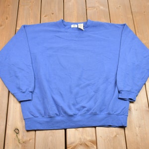 Vintage 1990s St. Johns Bay Blank Crewneck Sweatshirt / 90s Crewneck / Vintage Basics / Athleisure / Streetwear / Essentials