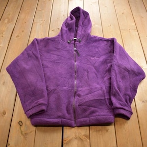 Vintage 80er Jahre Garden Mountain Fleece-Pullover
