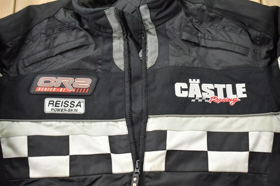 Vintage 1990s Castle Racing Jacket / Athleisure S… - image 3