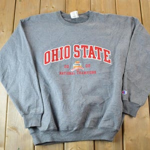 Vintage 2002 Ohio State Champion Sweatshirt / Vintage Champion / Vintage Pullover / Streetwear / Athleisure Sportswear
