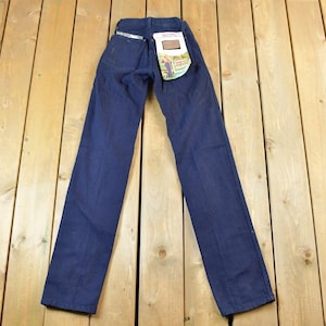 Jean en denim coupe cowboy vintage des années 1970 taille 22 / denim vintage / Levis vintage / jean rétro