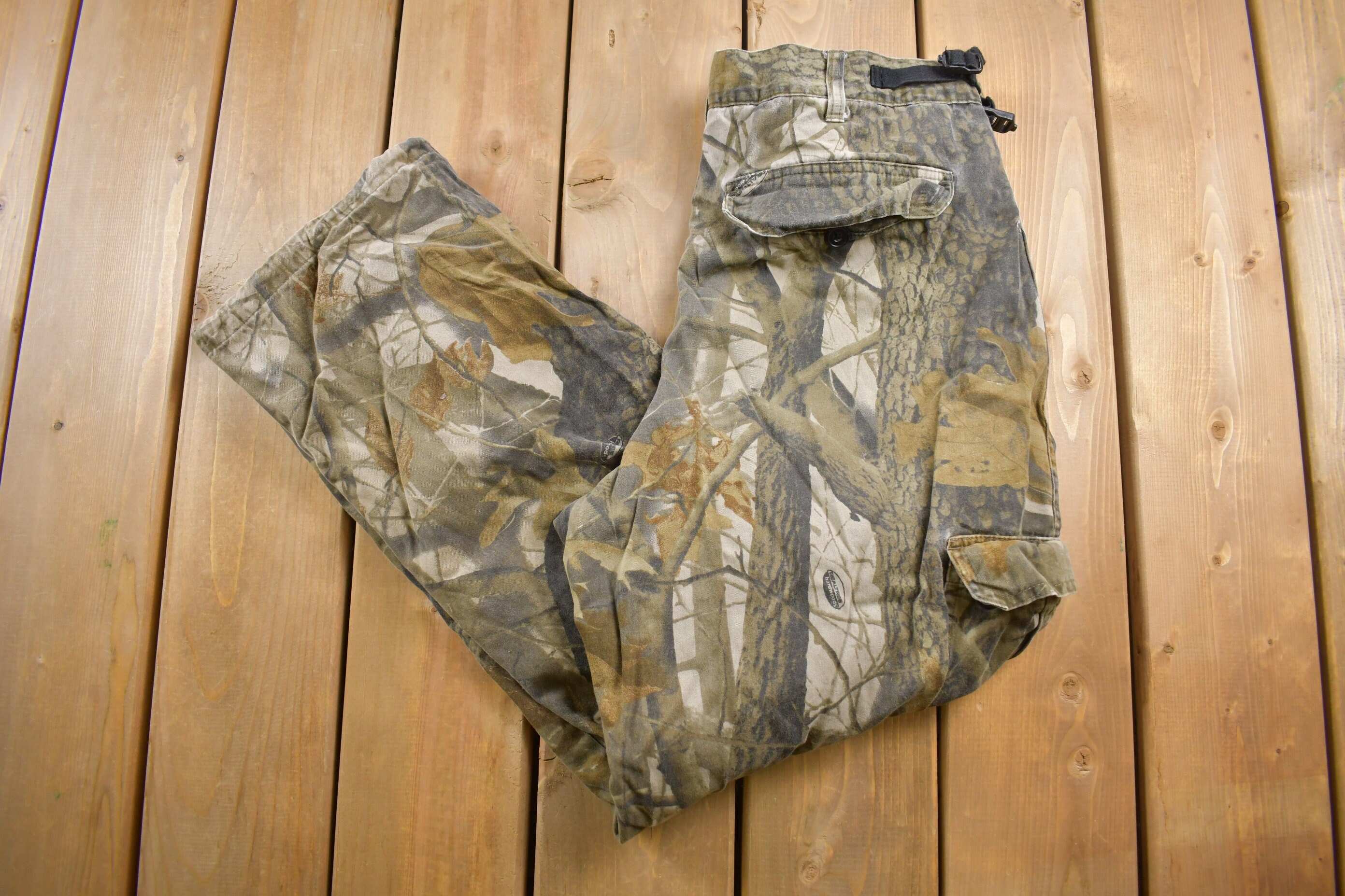 Vintage Y2K Realtree Camo-print Cargo Hunting Pants Size 34 X - Etsy