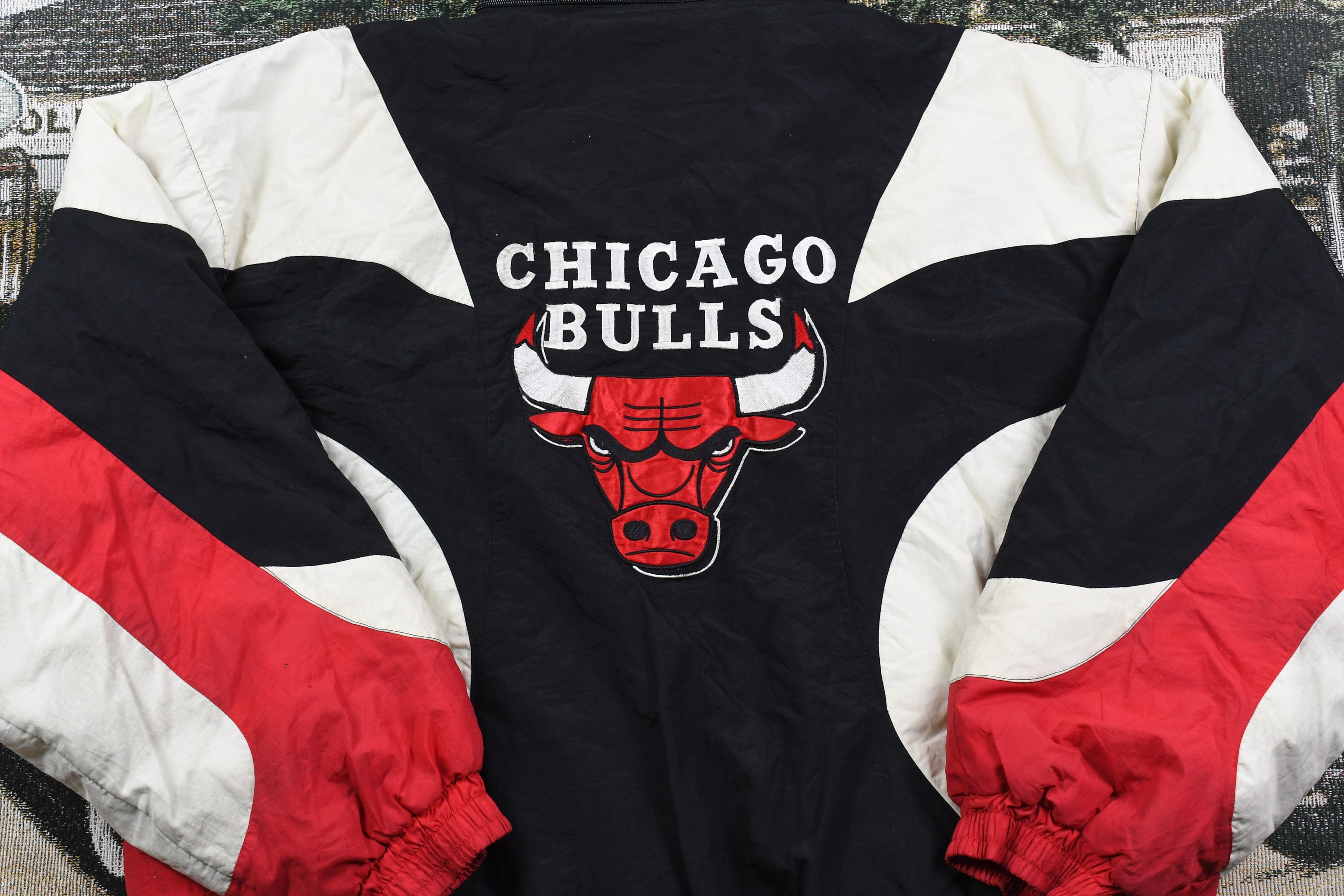Vintage Chicago Bulls 90s Reebok Puffer Jacket / NBA Team Logo | Etsy