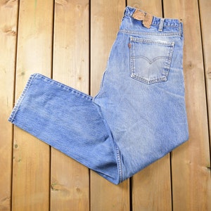 Vintage 1980s Levi&#39;s Orange Tab Jeans Größe 32 x 31 / 90s Denim / Streetwear Fashion / Vintage Denim / Blue Jeans / Vintage Levi&#39;s
