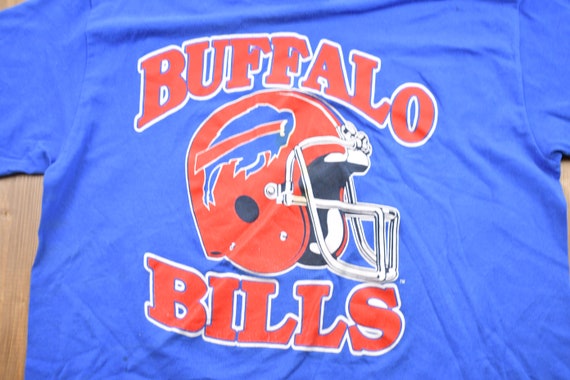 Vintage 1980s Buffalo Bills NFL Graphic T-Shirt /… - image 3