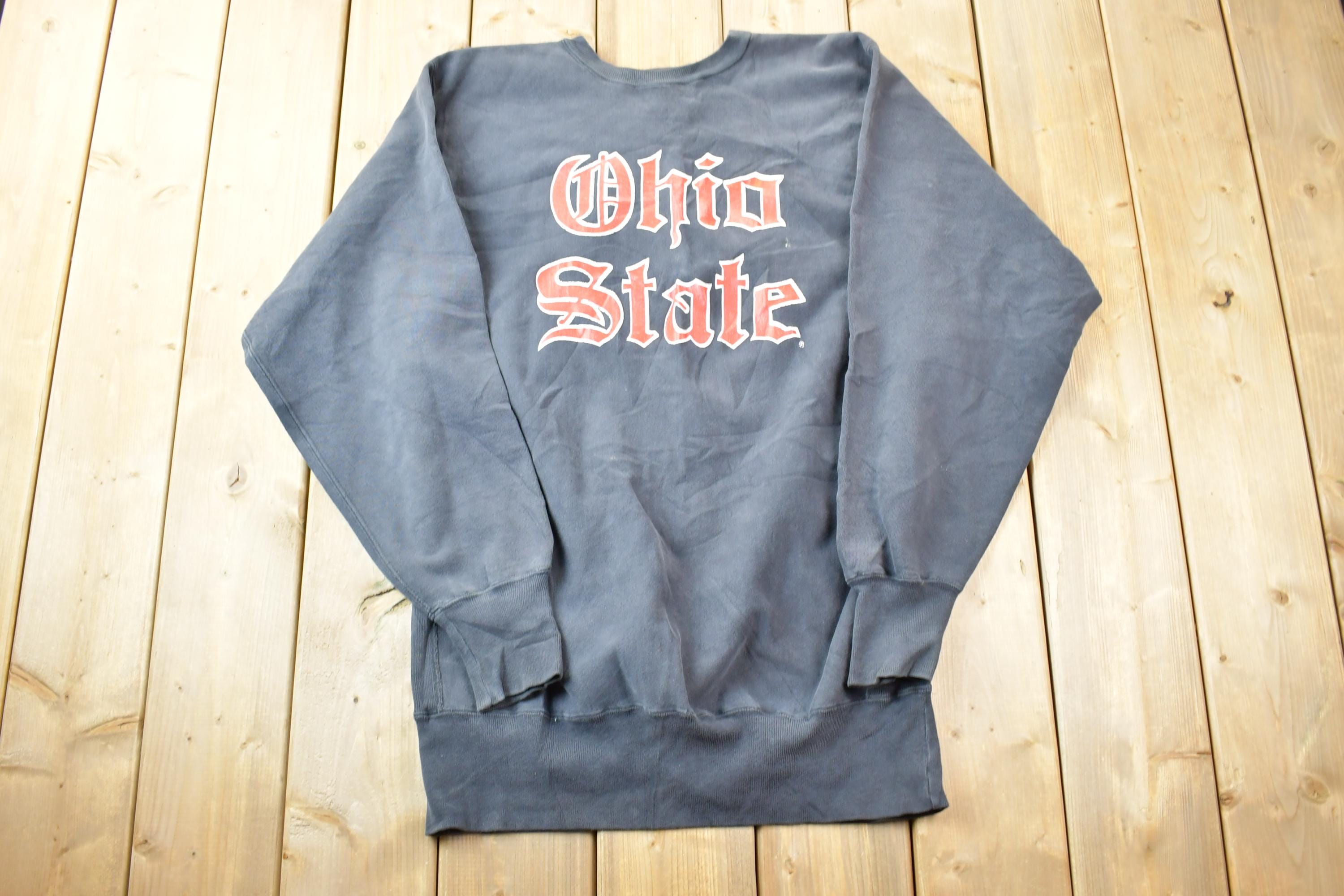 Vintage 1990s Champion Reverse Weave Ohio State Old English
