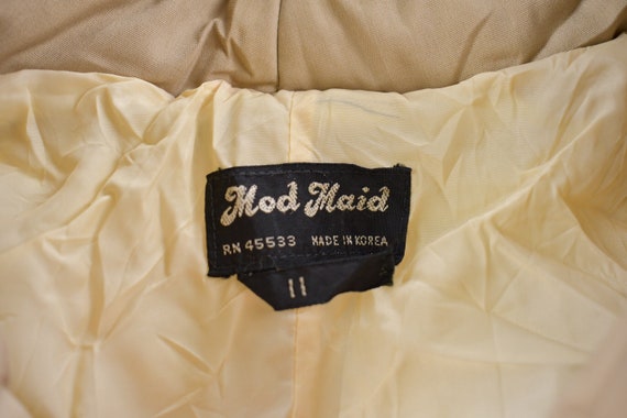 Vintage 1990s Mod Maid Puffer Jacket / Goose Down… - image 4