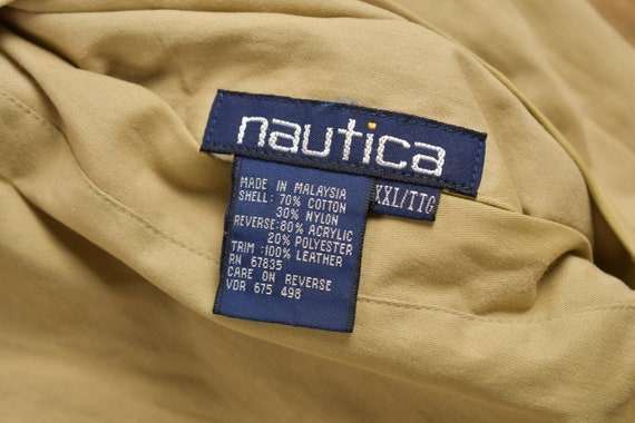 Vintage 1990s Nautica Reversible Harrington Jacket / 90s - Etsy Norway