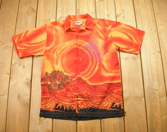 Ricky Flame Shirt - Etsy Canada