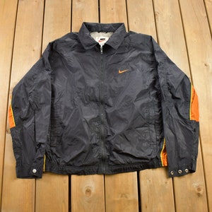 Vintage 90s NIKE AIR Big Swoosh Hoodie Bomber Windbreaker