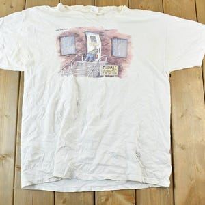 Vintage 1990s The Far Side Midvale School for The Gifted Single Stitch T-Shirt  / 90s Vintage Comedy Souvenir Tee / Rare Vacation Tee