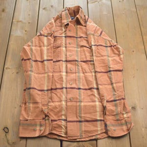 Vintage 1990s Wrangler Western Button Up Rodeo Plaid Shirt