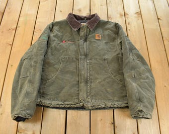 Vintage 90s Carhartt Jacket Men's Size XL - Etsy
