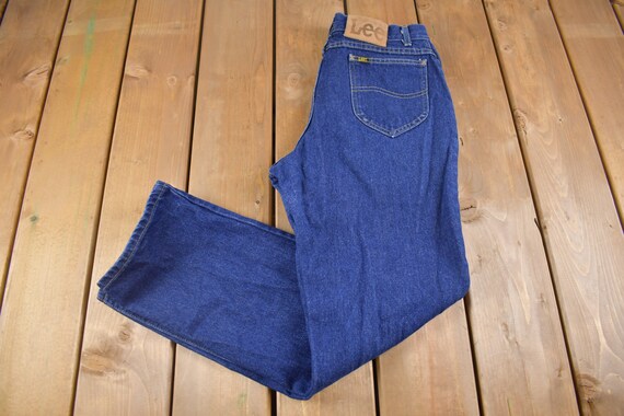 True Vintage 1970's Lee Jeans 32 X 29 / Made in USA / American
