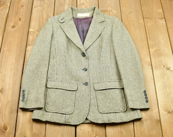 Vintage 70s: Pendleton Wool Cruiser Jacket - Grey - Made in