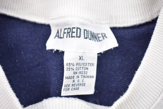 Vintage 1990s Alfred Dunner Flag Crewneck Sweatsh… - image 3