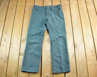 Vintage 1980s Wrangler Rancher Denim Jeans Adult 34 x 29 / American Vintage / Made in USA / Cowboy Western /  Workwear / 80s Pants