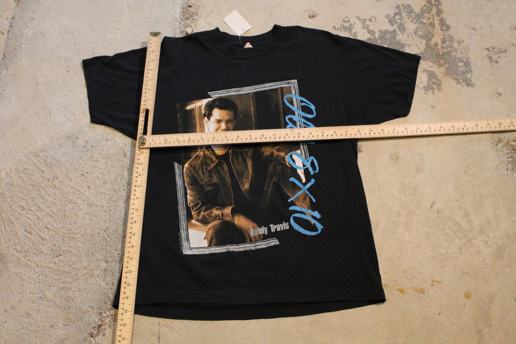 Discover Vintage 1990s Randy Travis T Shirt / Old 8x10 / Concert Tee