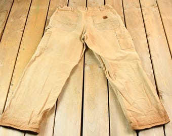 Vintage 2000s Carhartt Work Pants Size 30 x 28 / 00s Carpenter Pants / Vintage Carhartt / Relaxed Carhartt / Vintage Workwear