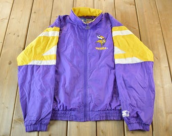 Vintage 1990s Minnesota Vikings NFL Pro Player Reversible