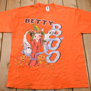 ヴィンテージ Y2K ベティ・ブープ ブー ハロウィン 漫画 グラフィック Tシャツ / 2000年代 グラフィック Tシャツ / ヴィンテージ ベティ・ブープ