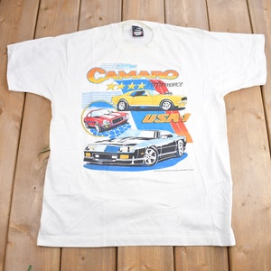 Vintage 1987 Chevrolet Camaro Graphic T-Shirt / Single Stitch / Chevy / 80s Streetwear / Made In Canada / Classic Cars