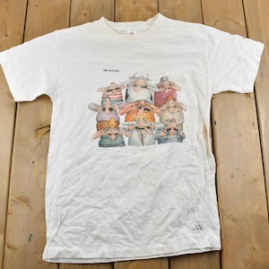 Vintage 1990s The Far Side Cartoon Graphic T-Shirt / Vintage T Shirt / Streetwear / Graphic Tee / Single Stitch /