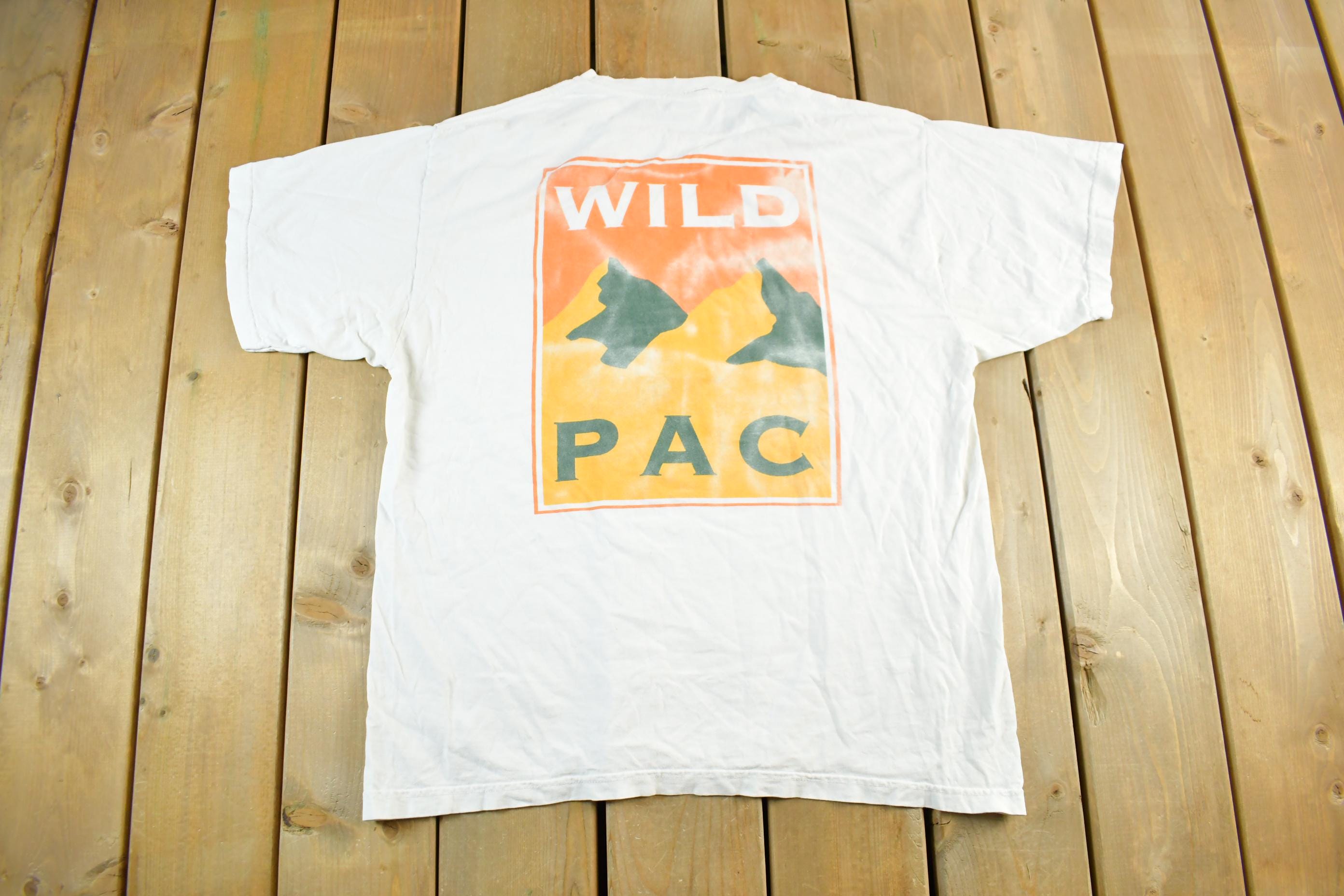 Vintage 2000s Patagonia Wildpac Organic Cotton T-shirt Men's Large