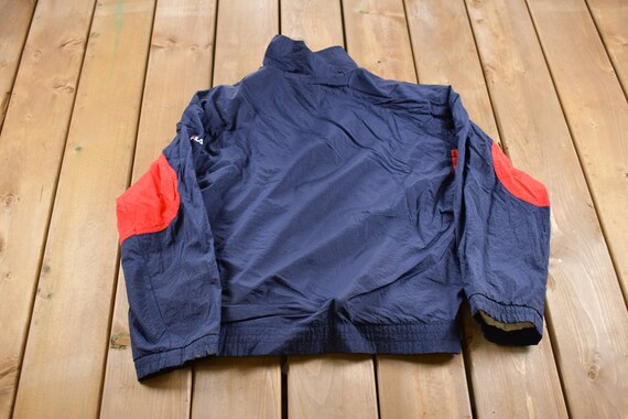 Vintage 1990s Fila Star Embroidered Windbreaker J… - image 2